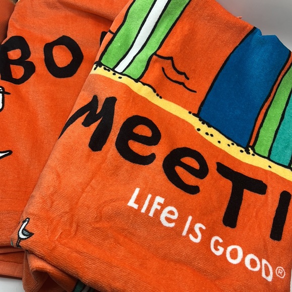 Life is Good Board Meeting Beach towel - Picture 2 of 3